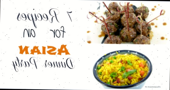 7 Receitas para uma Festa Asiática