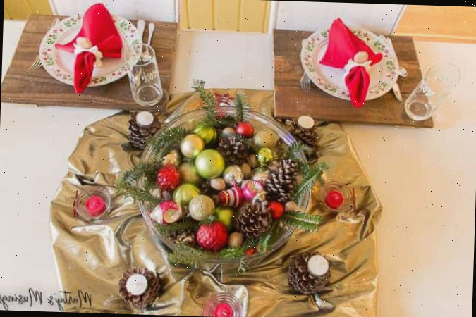 Ideias de Decoração com Bolas de Natal
