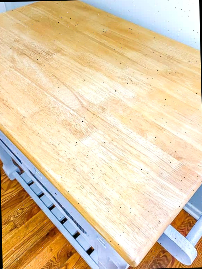 reforma de DIY no balcão de bloco de carne