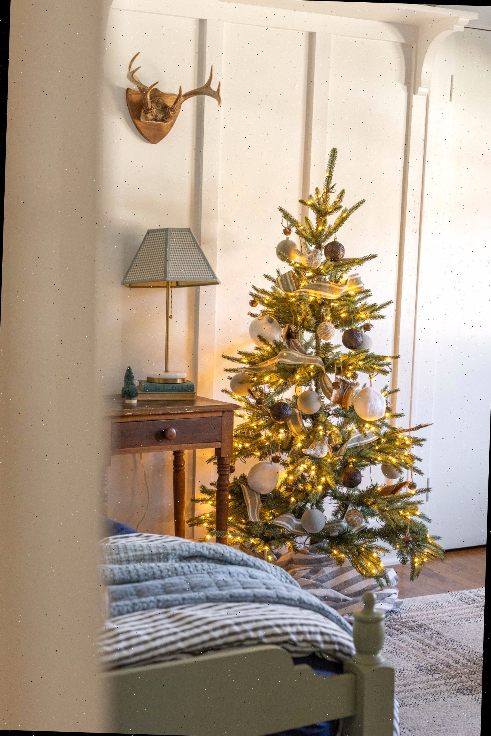 Enfeites vintage para um Natal à moda antiga