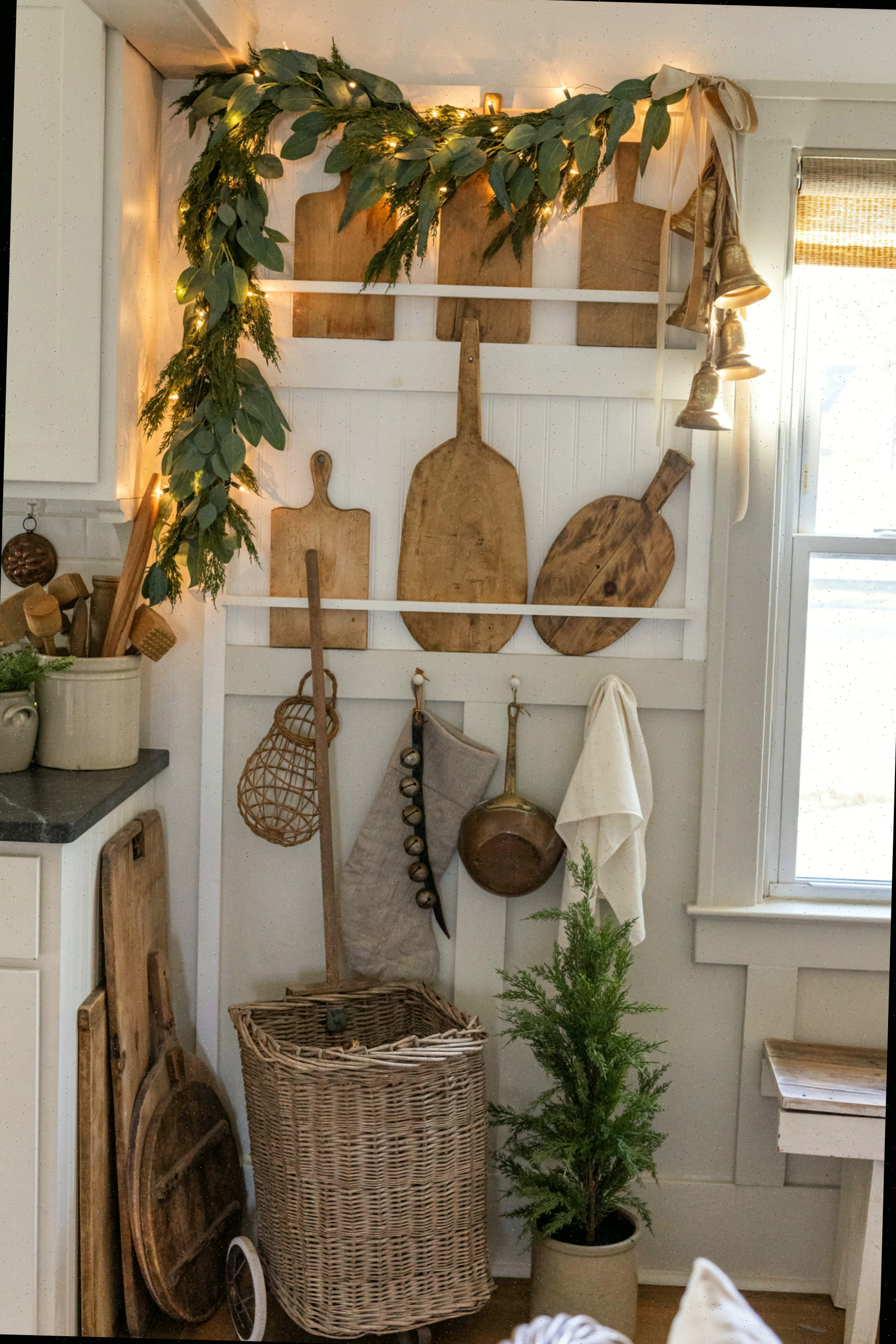 Ideias de decoração de Natal à moda antiga