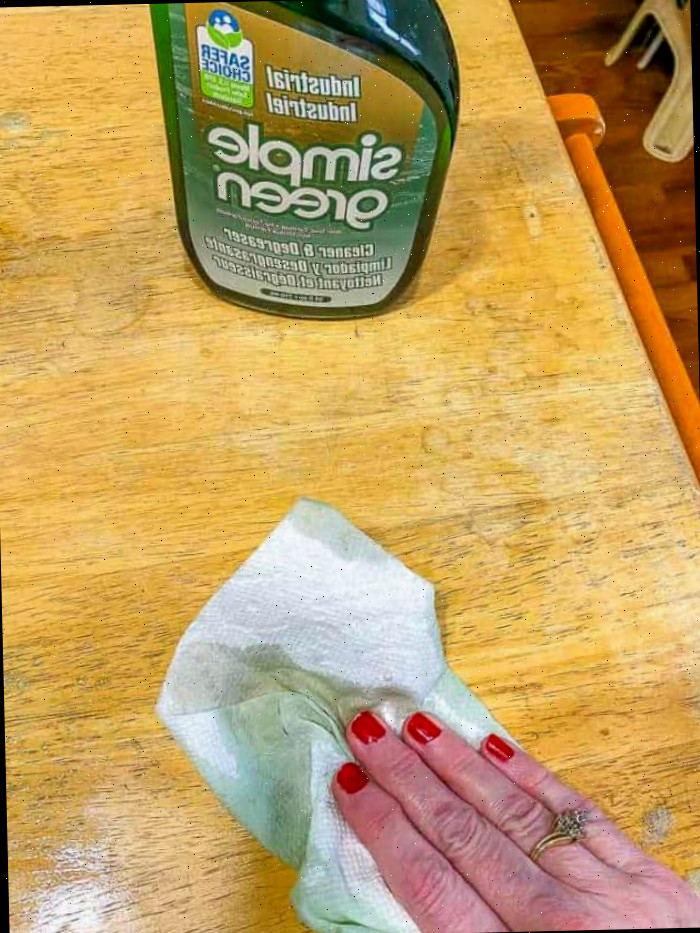 Limpa Fácil utilizado para limpar o bloco de carne