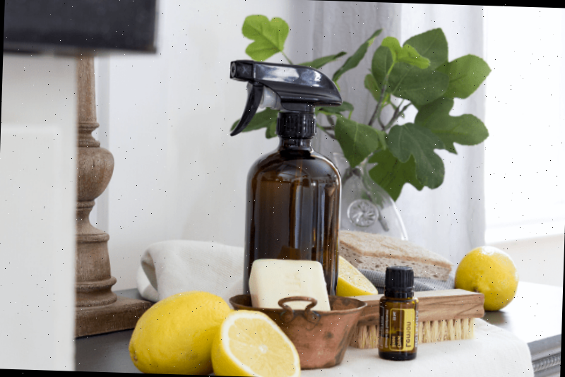 Produtos de limpeza naturais