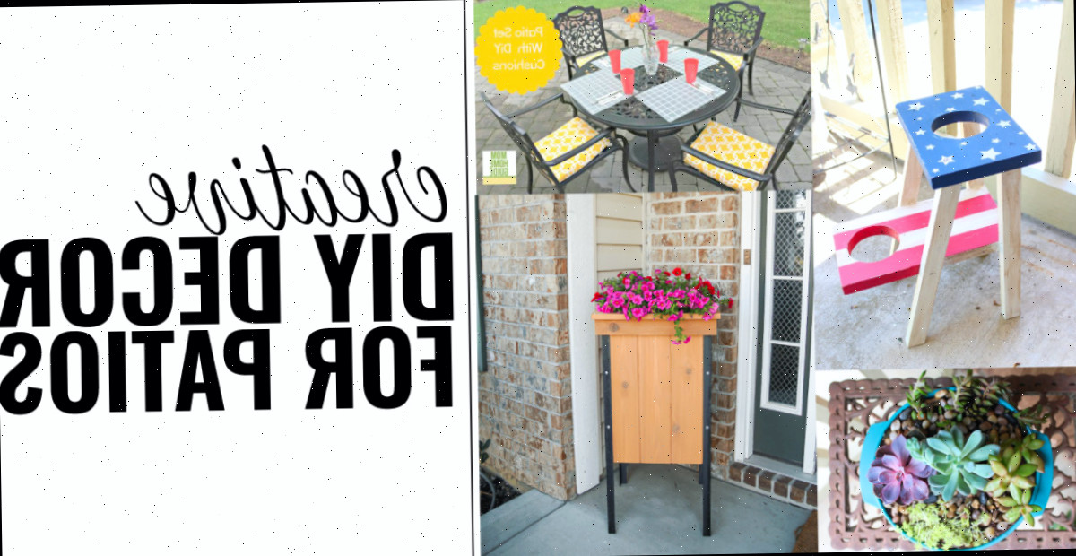 Ideias Criativas de Decoração DIY para Seu Jardim ou Pátio