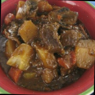 Ensopado de carne Crockpot @crockpotrecipes #slowcookerecipes