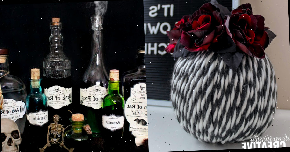 Ideias Fáceis de Decoração de Halloween DIY