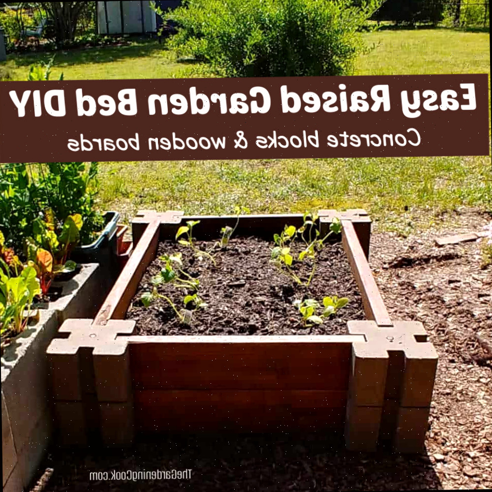 Cama de Jardim Elevada DIY Fácil (Passo Simples