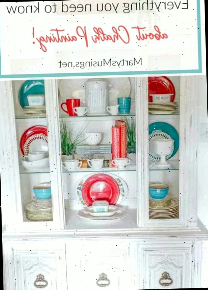 Apreensivo sobre experimentar a pintura com giz? Aqui está tudo que você precisa saber, incluindo produtos, cera e desgaste!