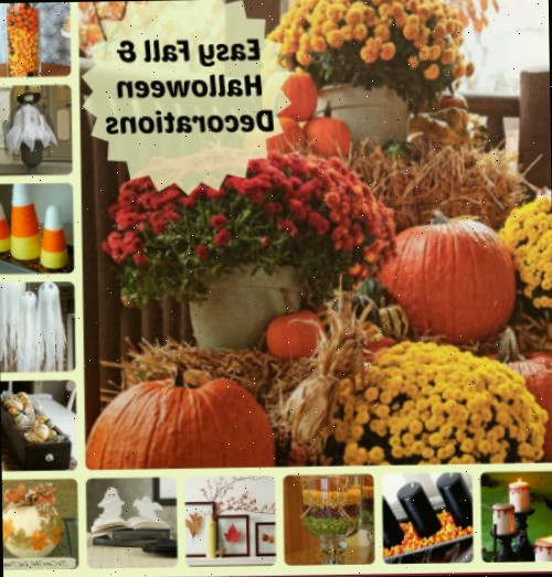 12 Projetos de Decoração Simples de Outono & Halloween
