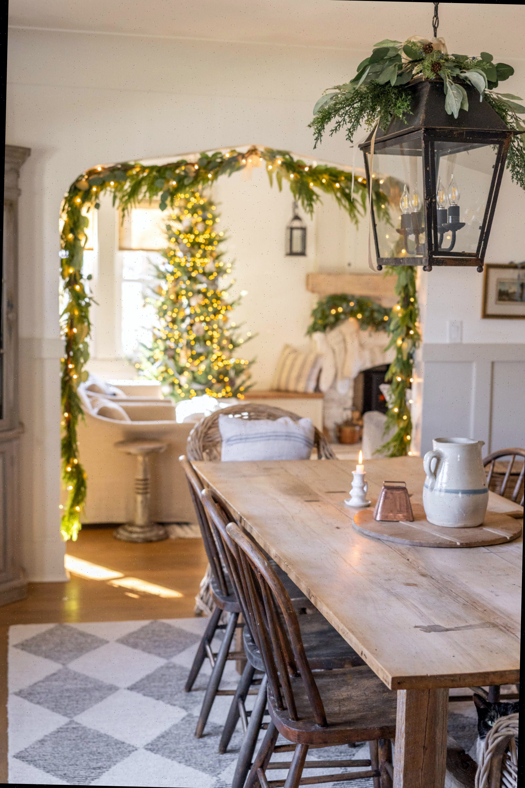 Sala de jantar de Natal
