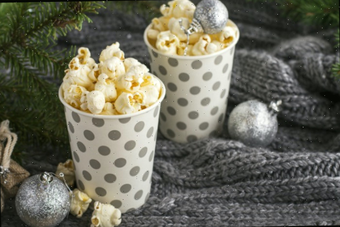 Natal e pipoca.
