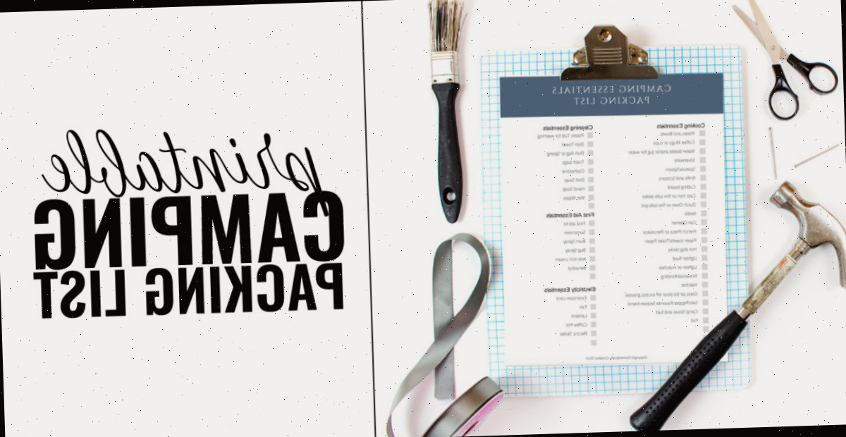 Lista Grátis do Que Levar para Acampar