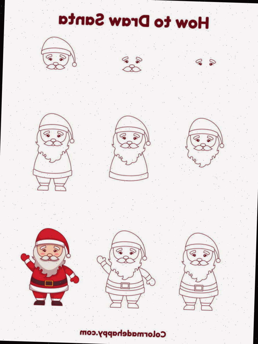 Como Desenhar o Papai Noel