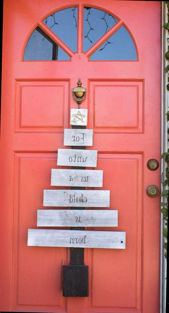 Close-up de uma porta