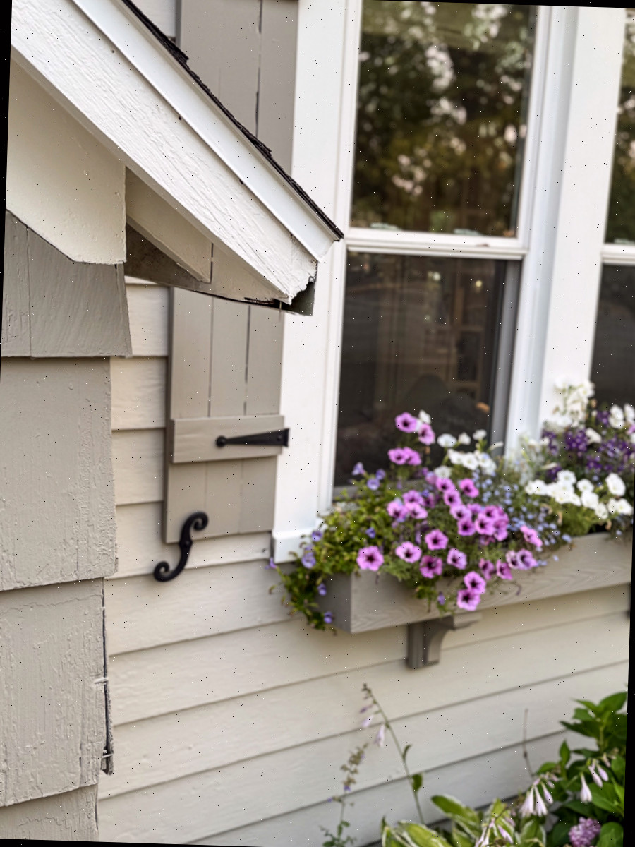Exterior da casa em estilo cottage