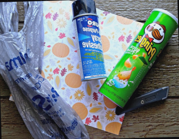 Materiais para meu dispensador de sacolas de compras
