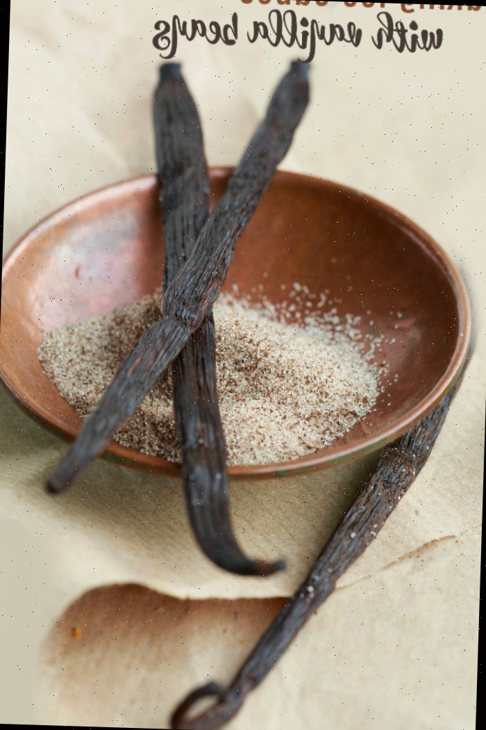 Truques de cozinha — fazer cubos de gelo com grãos de baunilha